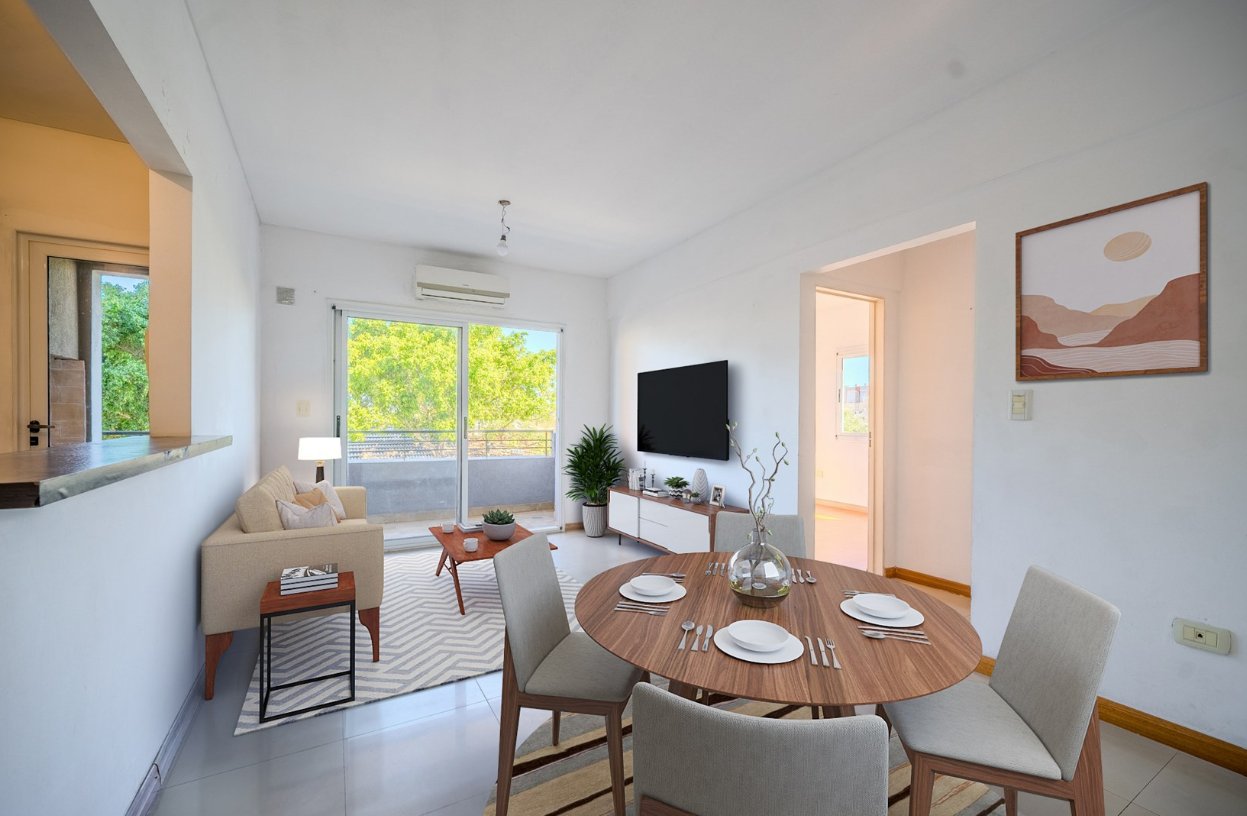 Después del amoblamiento virtual